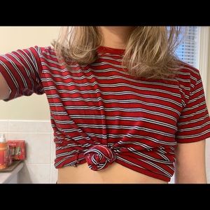 striped tee